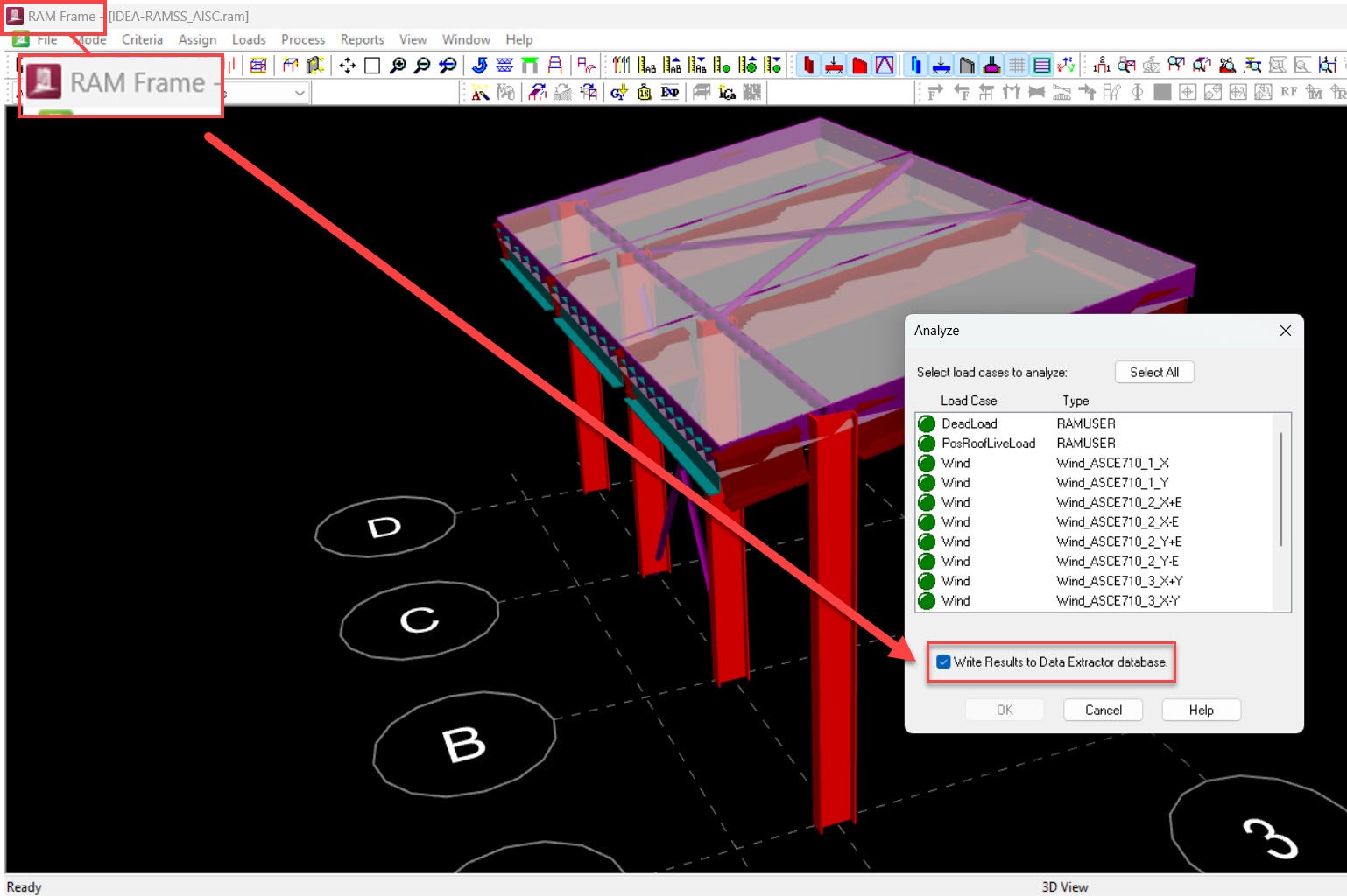 RAM Structural System BIM Link To IDEA StatiCa | IDEA StatiCa